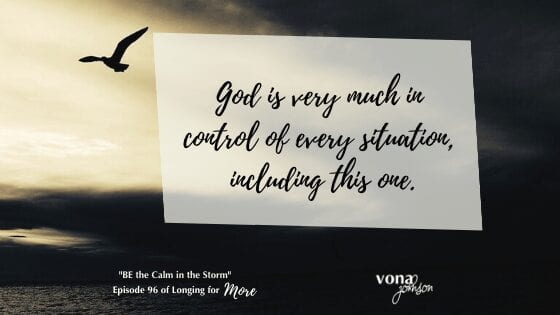 BE the Calm in the Storm