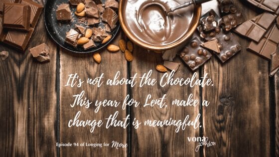 It’s Not About the Chocolate