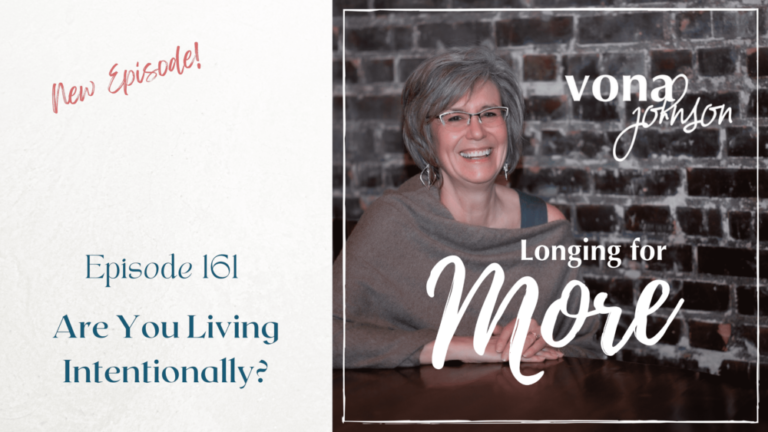 Are You Living Intentionally Banner