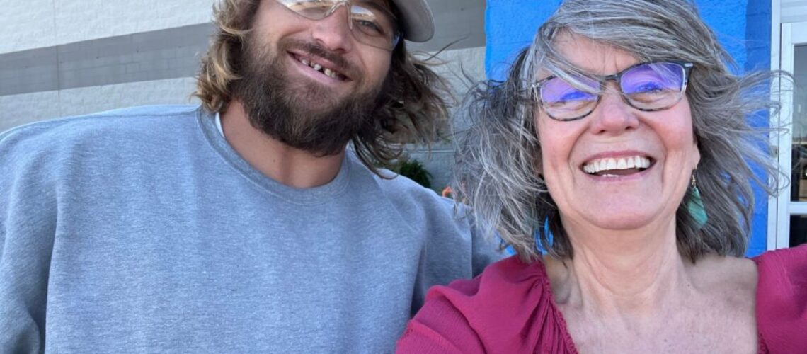 Jonathan and me at Walmart